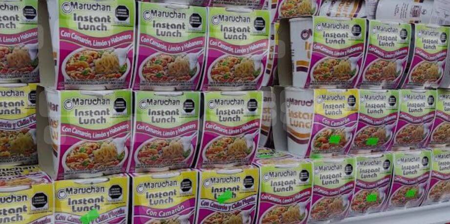 Encapuchados roban con violencia contenedor de sopas maruchan.