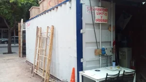 Abren un contenedor y se llevan costosas herramientas